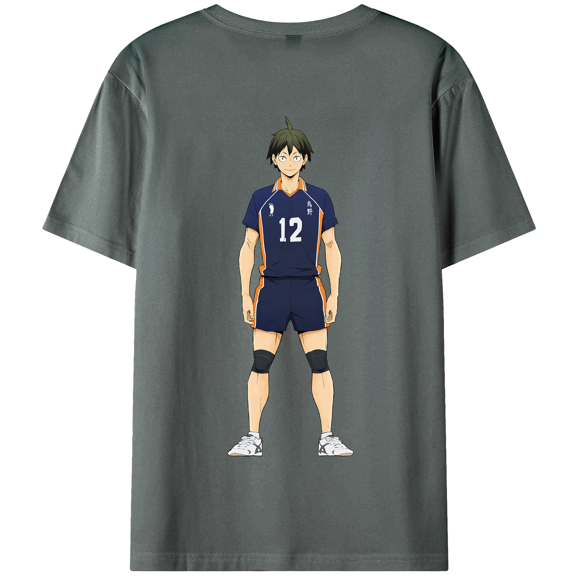 （画像用） ハイキュー!! Haikyu!! 綿100％半袖Tシャツ（背面プリント）